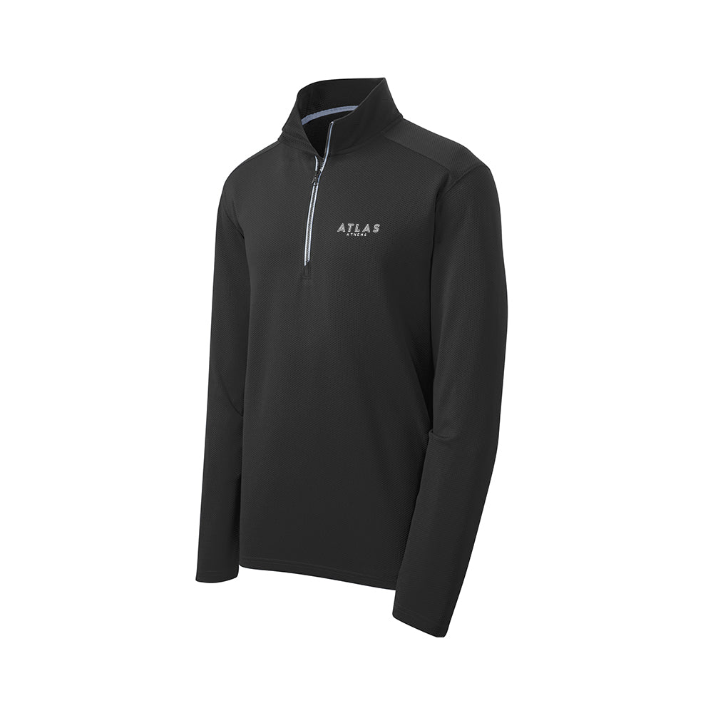 Atlas Athens - Sport-Tek Sport-Wick Textured 1/4-Zip Pullover