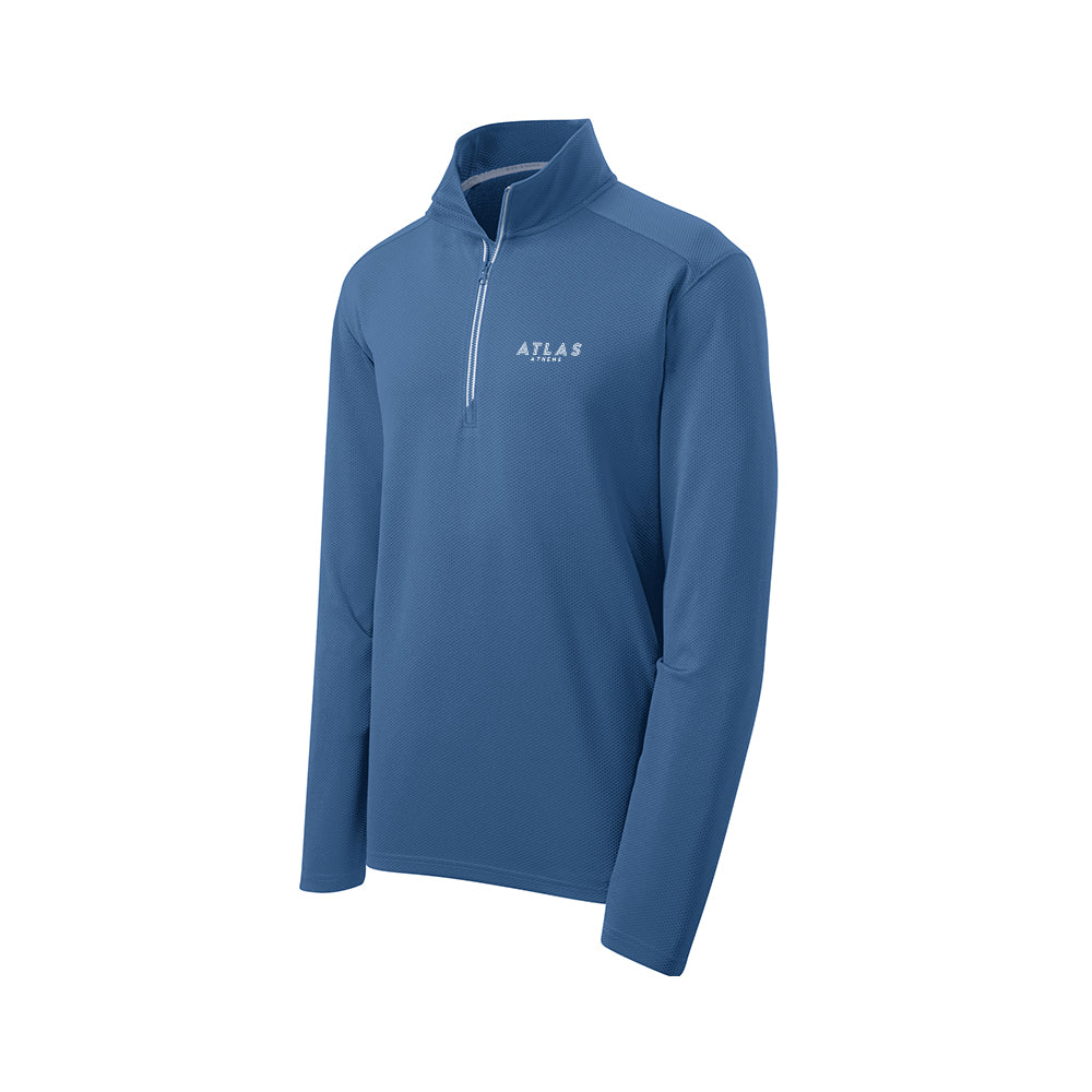 Atlas Athens - Sport-Tek Sport-Wick Textured 1/4-Zip Pullover