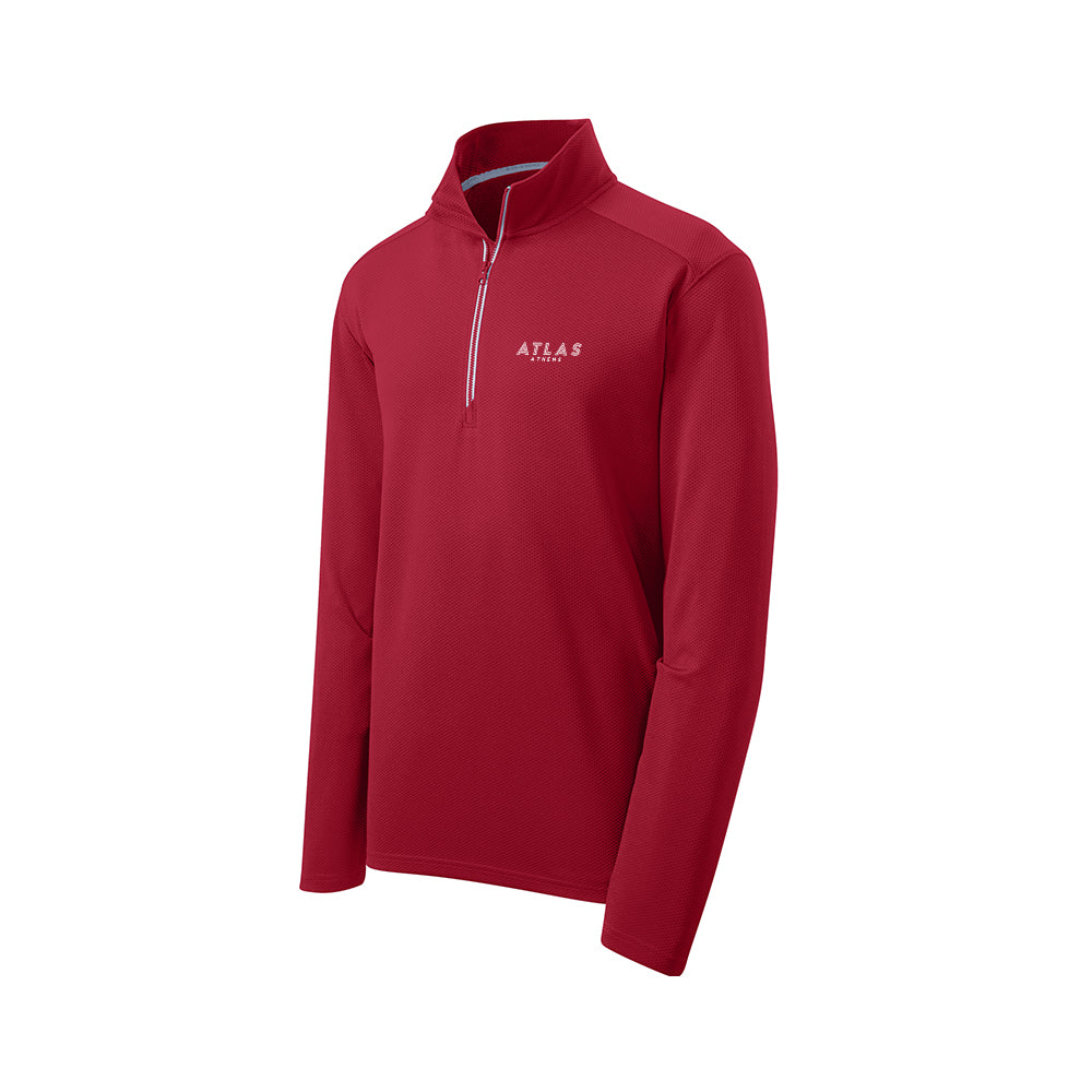 Atlas Athens - Sport-Tek Sport-Wick Textured 1/4-Zip Pullover
