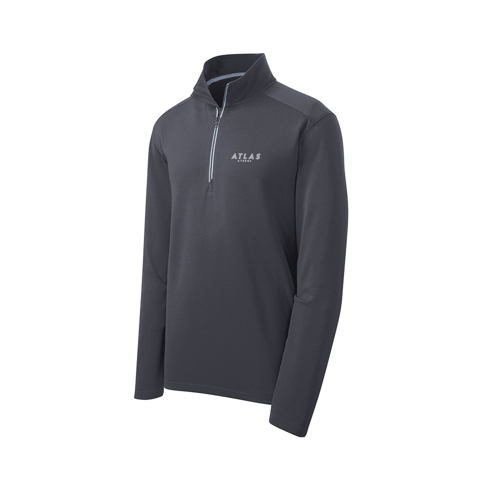 Atlas Athens - Sport-Tek Sport-Wick Textured 1/4-Zip Pullover