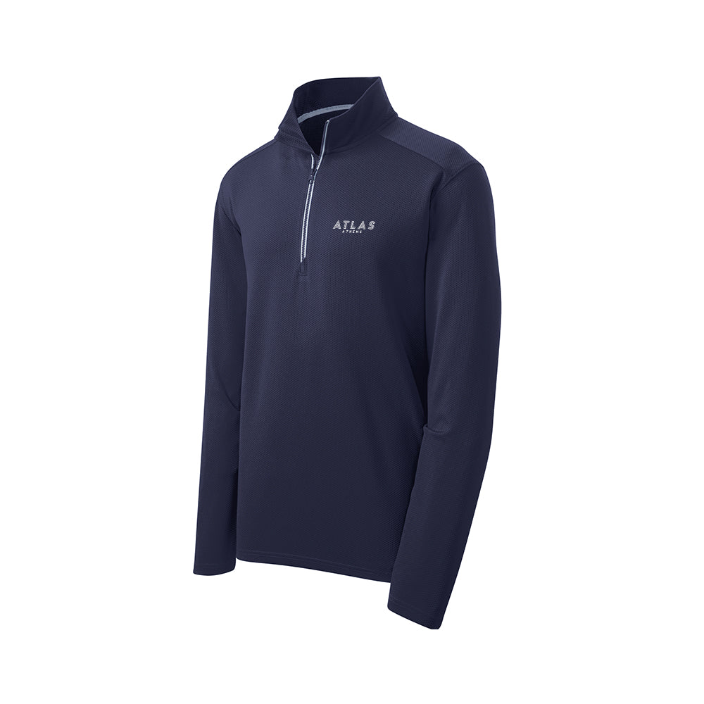 Atlas Athens - Sport-Tek Sport-Wick Textured 1/4-Zip Pullover