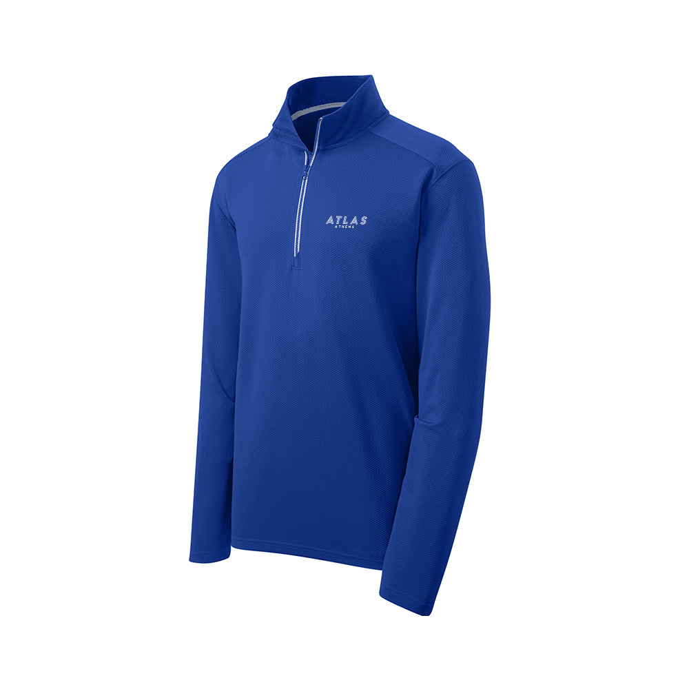 Atlas Athens - Sport-Tek Sport-Wick Textured 1/4-Zip Pullover