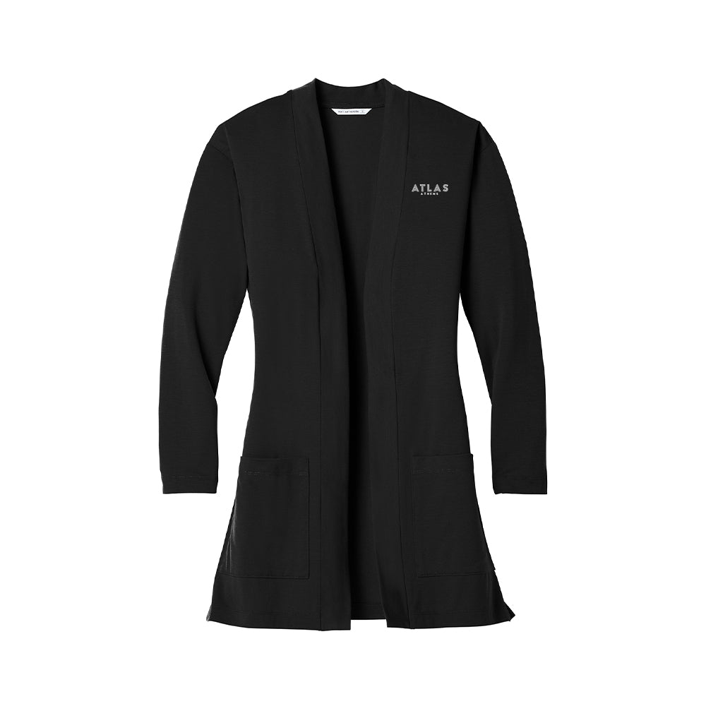 Atlas Athens - Port Authority Ladies Concept Long Pocket Cardigan