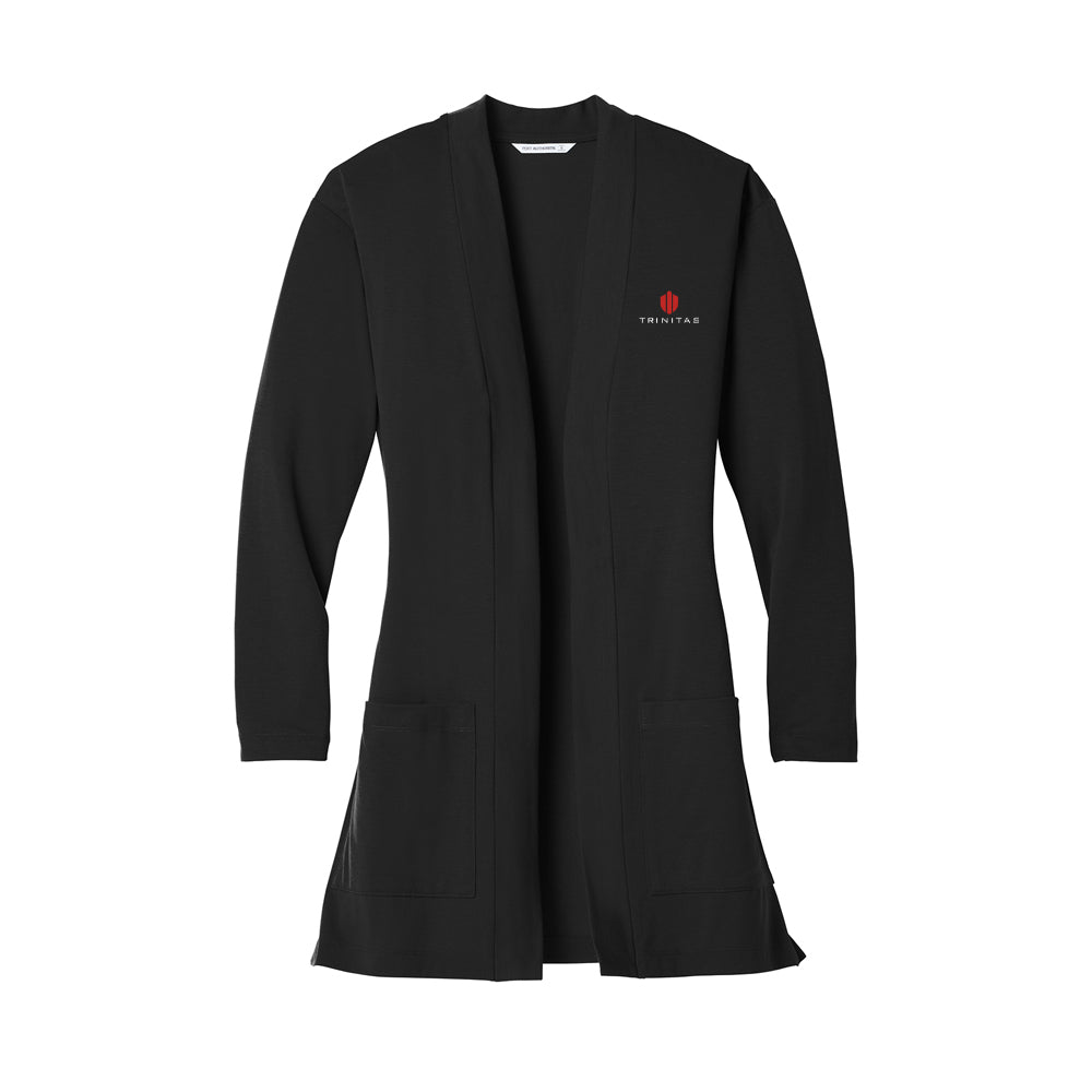Port Authority Ladies Concept Long Pocket Cardigan