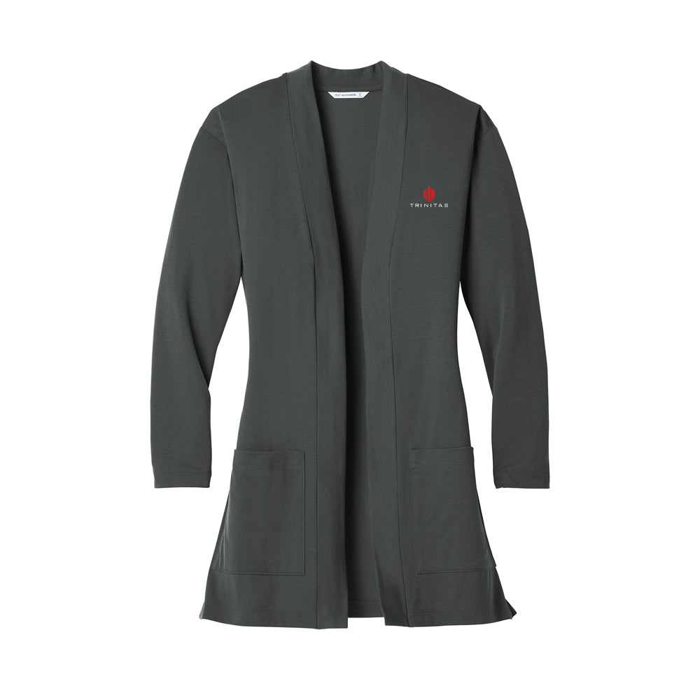 Port Authority Ladies Concept Long Pocket Cardigan