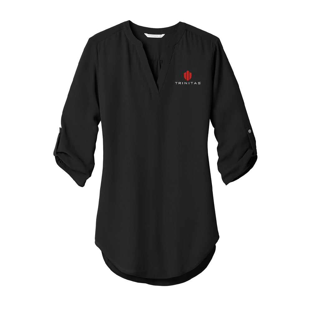 Port Authority Ladies 3/4-Sleeve Tunic Blouse