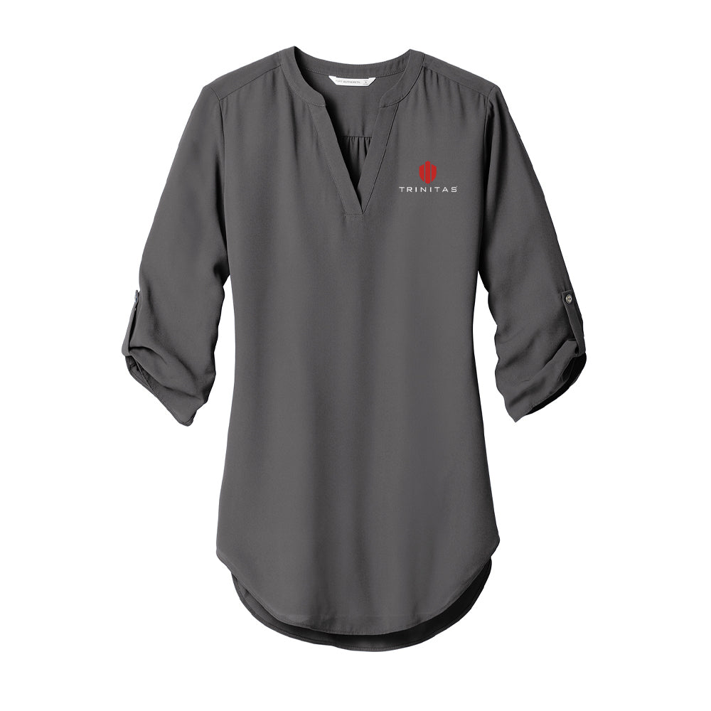 Port Authority Ladies 3/4-Sleeve Tunic Blouse