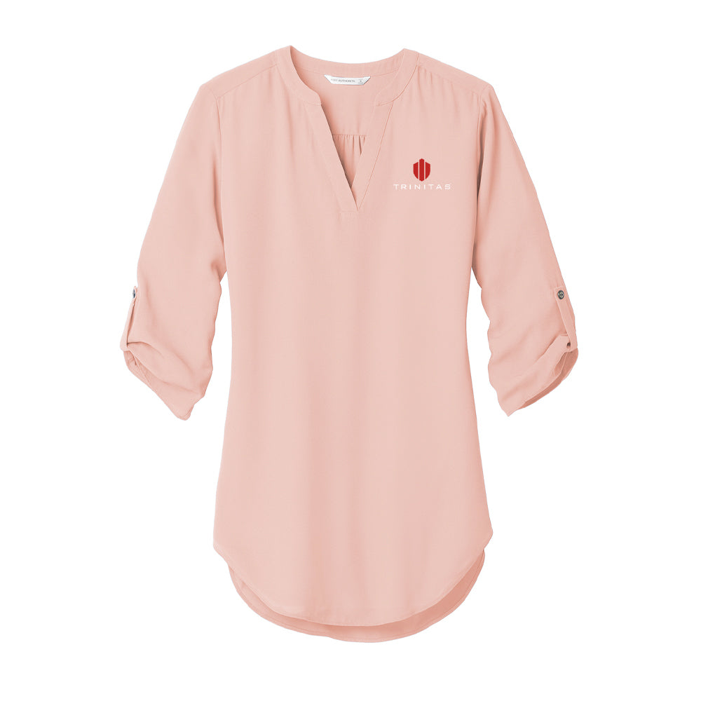 Port Authority Ladies 3/4-Sleeve Tunic Blouse
