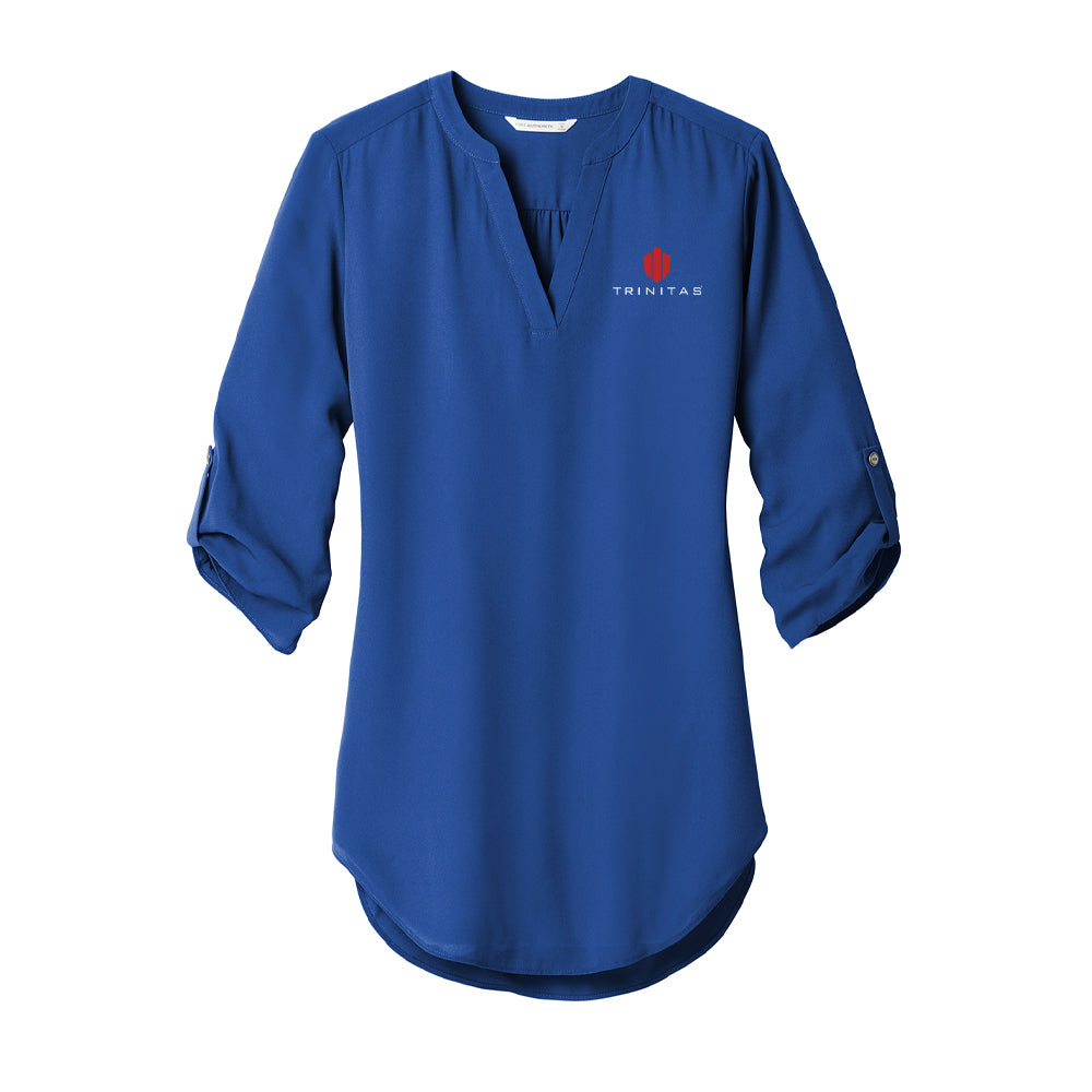 Port Authority Ladies 3/4-Sleeve Tunic Blouse