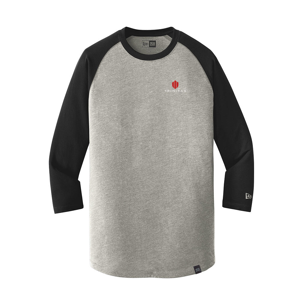 New Era Heritage Blend 3/4-Sleeve Baseball Raglan Tee