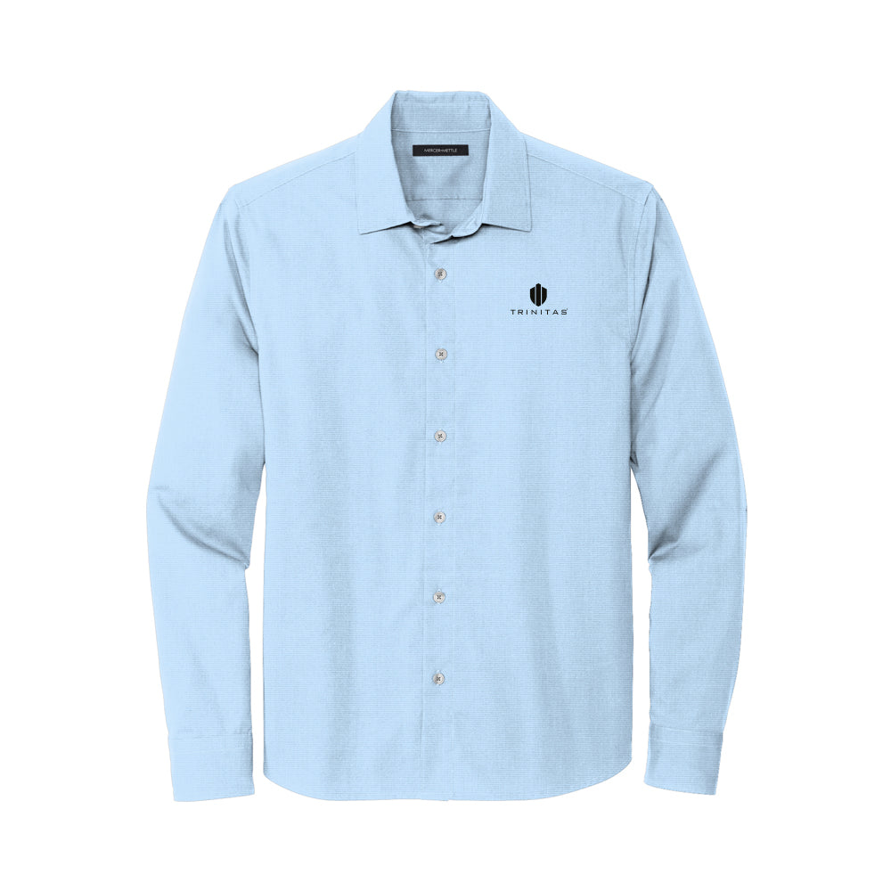 MERCER+METTLE Long Sleeve Stretch Woven Shirt