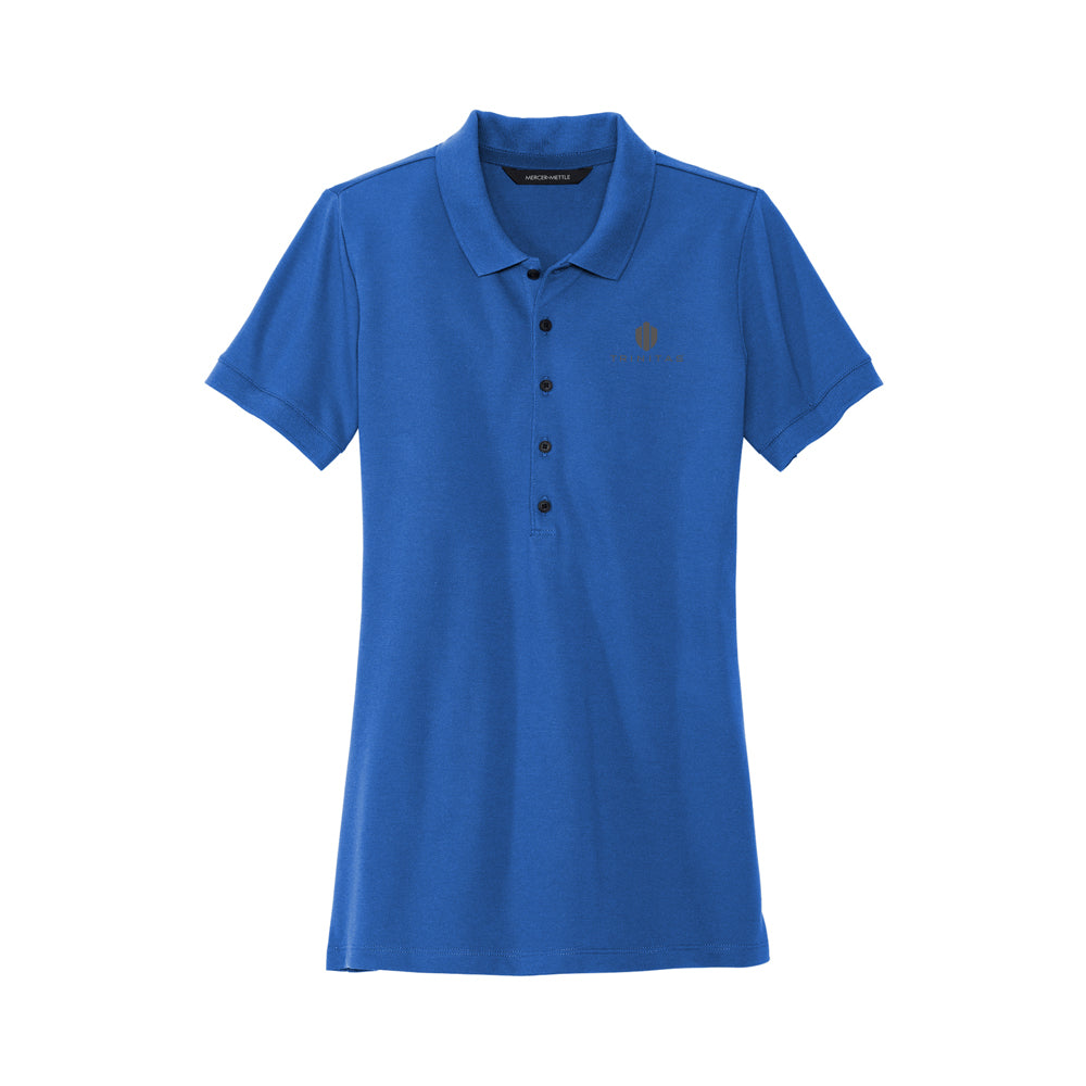 MERCER+METTLE Women's Stretch Heavyweight Pique Polo