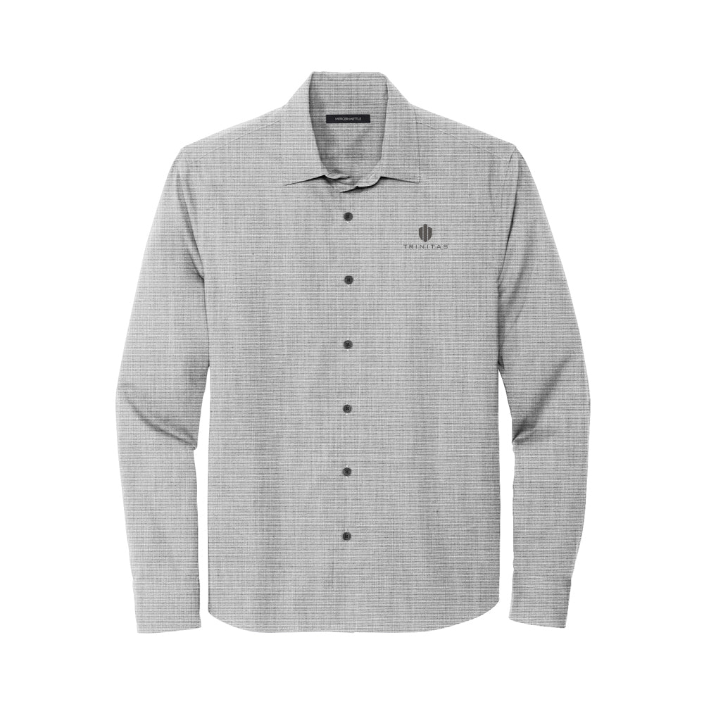 MERCER+METTLE Long Sleeve Stretch Woven Shirt