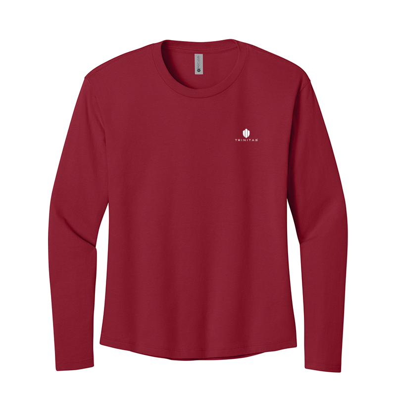 Next Level Apparel Women's Cotton Relaxed Long Sleeve Tee