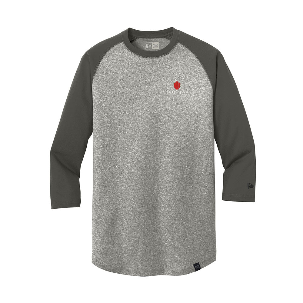 New Era Heritage Blend 3/4-Sleeve Baseball Raglan Tee